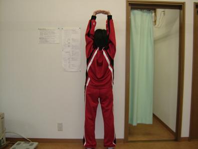 ����̎w��g�݁A��̂Ђ���O���Ɍ����Ĕw�L�т̂悤�ɏ�֐L�΂��Ă���ʐ^