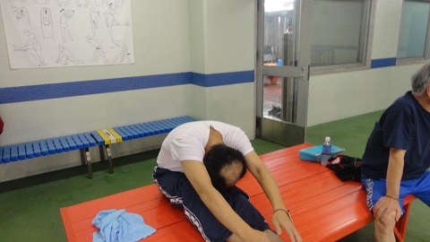 �v�[���}�b�g���g���ĕ���ʂł̃X�g���b�`��